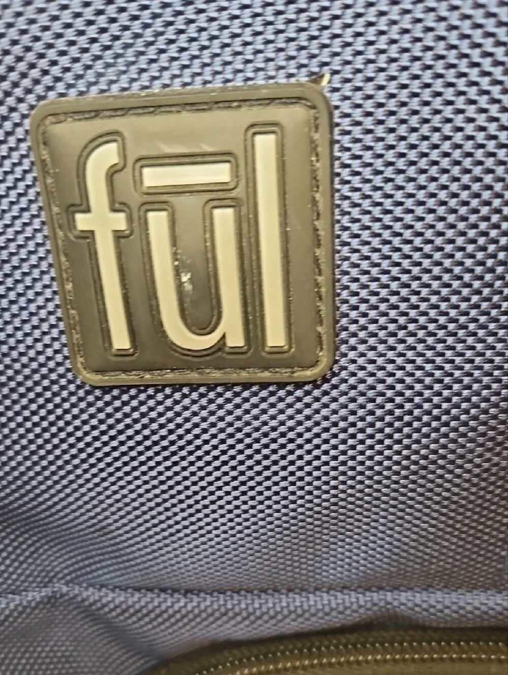 FUL Blue and Gray Men's Backpack - Durable Travel & Laptop Bag